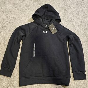 Under Armour Boys Black Pullover Hoodie